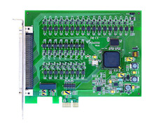 PCIe总线控制卡PCIe2332是64路隔离数字量输出宽电压5V~40V