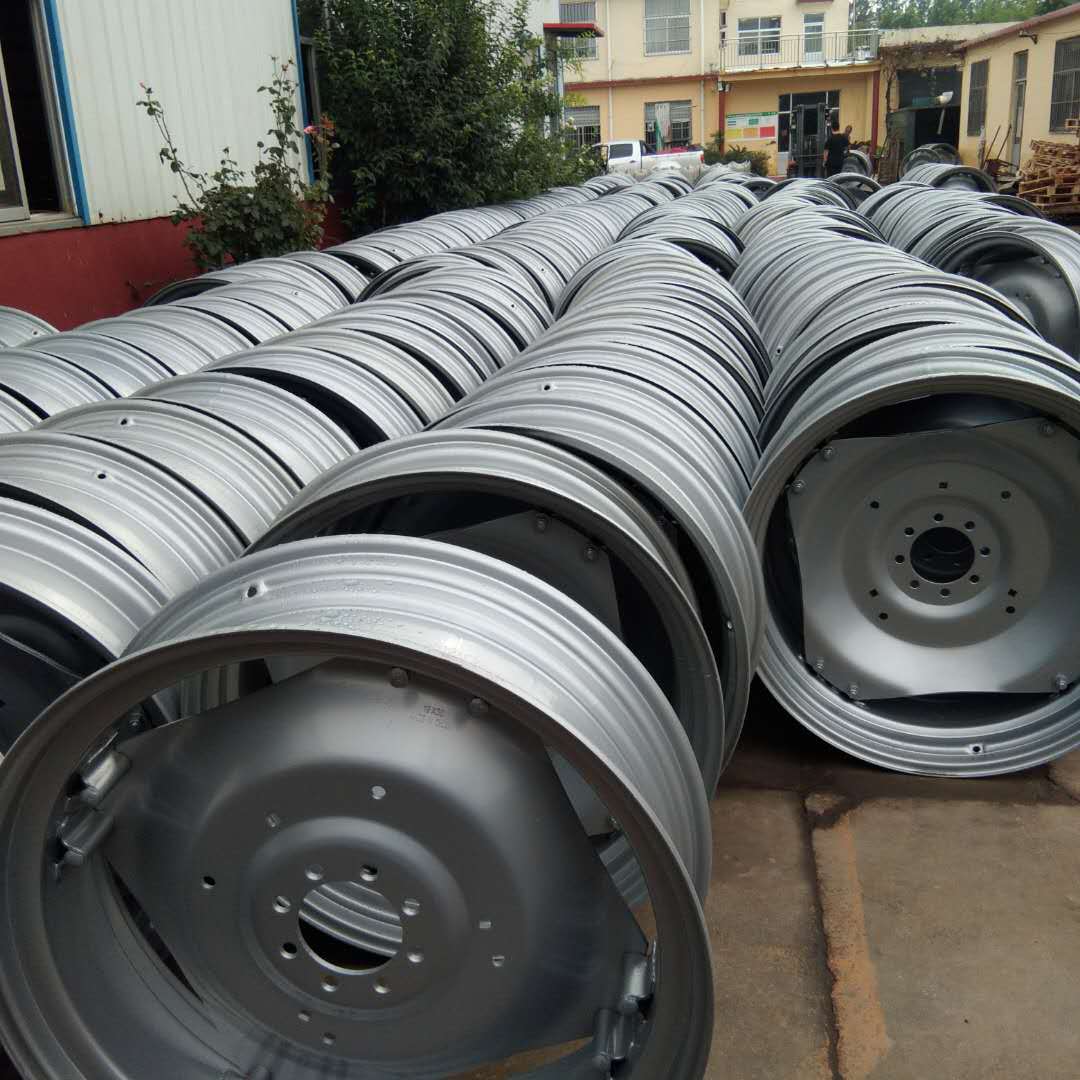 拖拉机轮毂w12*38配13.6-38农业机械轮胎厂家批发农机具钢圈轮毂