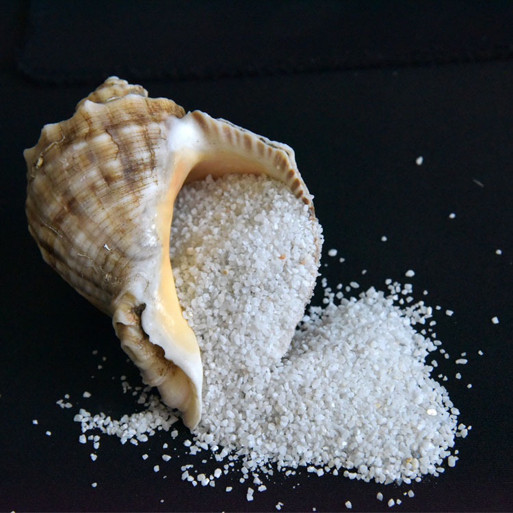 白沙子人造沙滩儿童娱乐用沙干净无尘白沙操场球场20-30目沙子