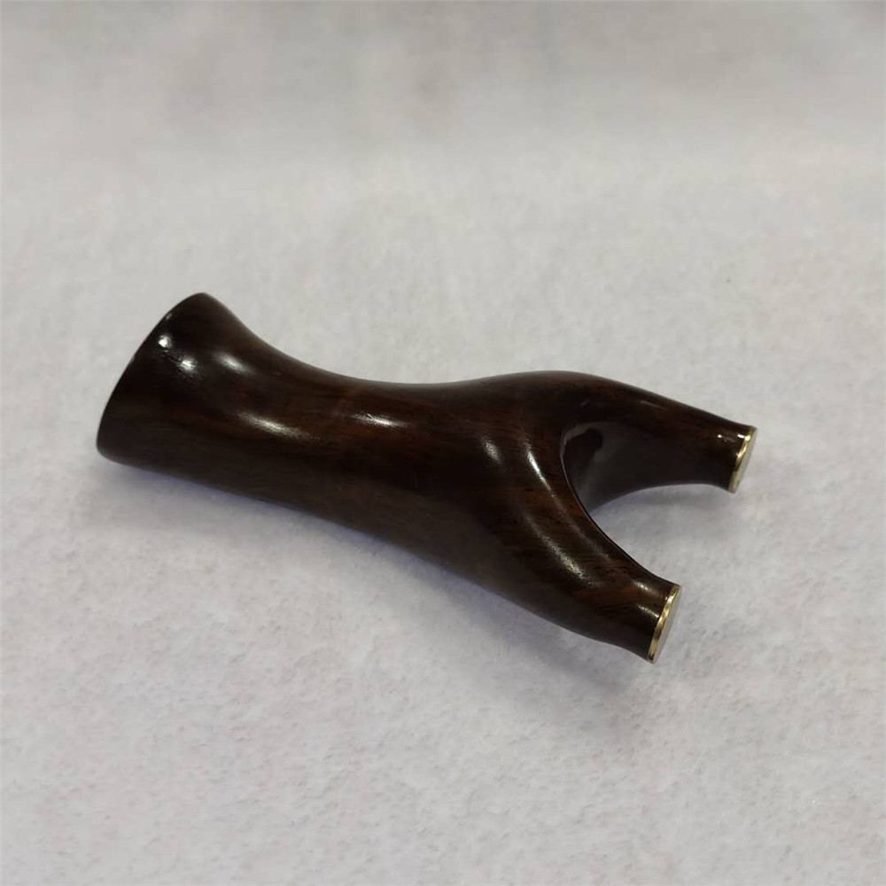 邓飞虎弹弓 绿檀飞虎叉木弓 黑檀胖飞虎五代手工实木檀木弹弓