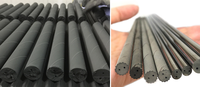 批发双孔螺旋孔棒 钨钢螺旋孔棒 硬质合金圆棒带冷却孔 支持拿样