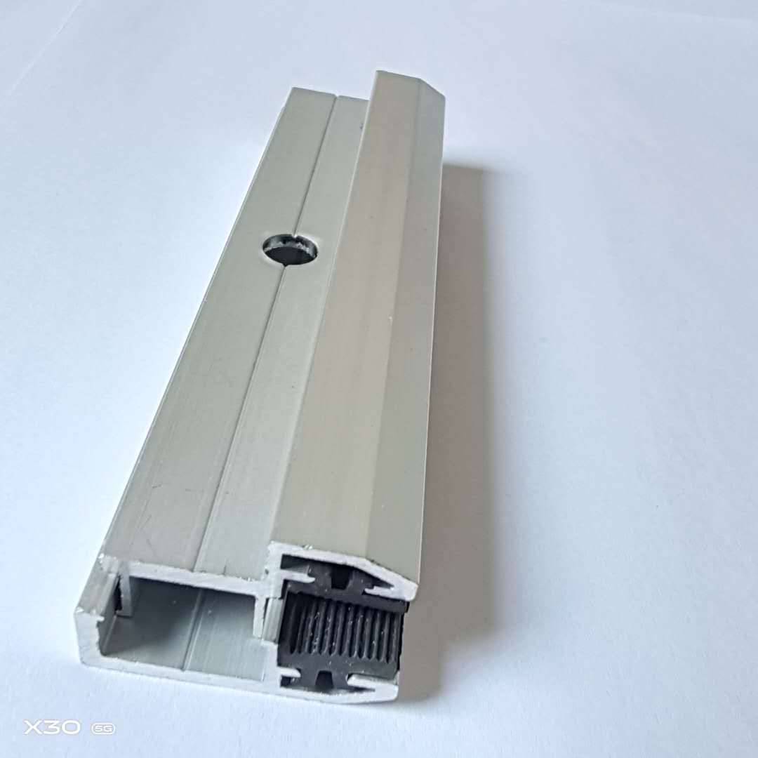 双玻璃组件薄膜压块epdm胶条太阳能光伏支架压块光伏支架铝压块