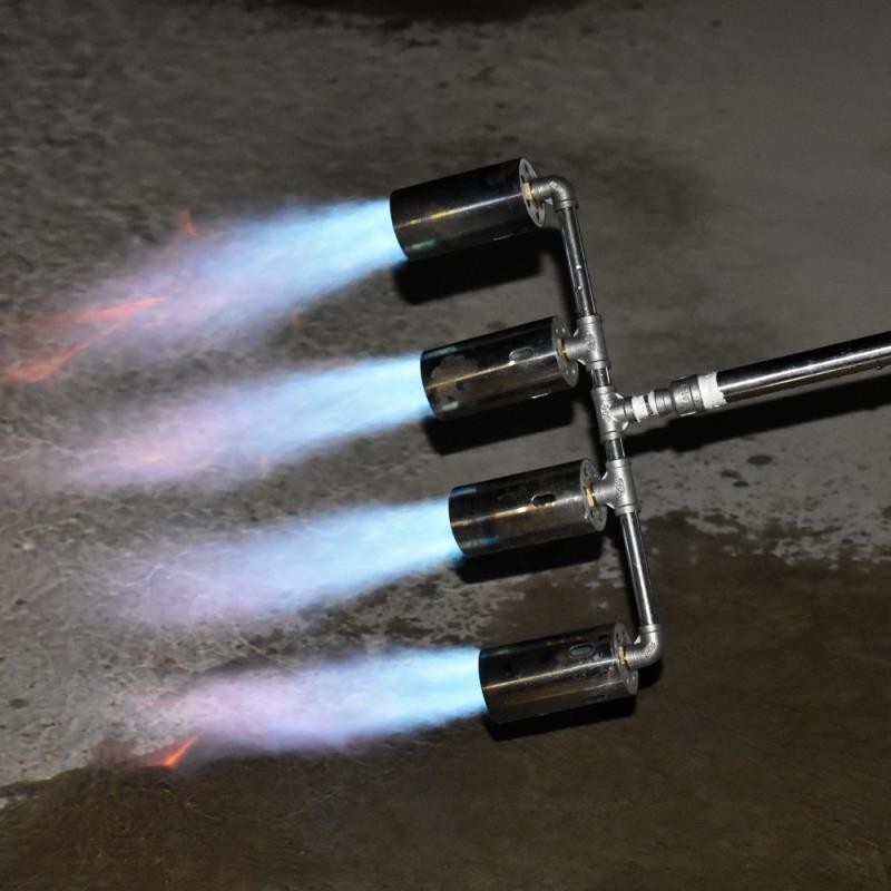 多头火焰消毒枪喷火枪喷火器养殖场火焰喷火液化气喷火枪猪圈消毒