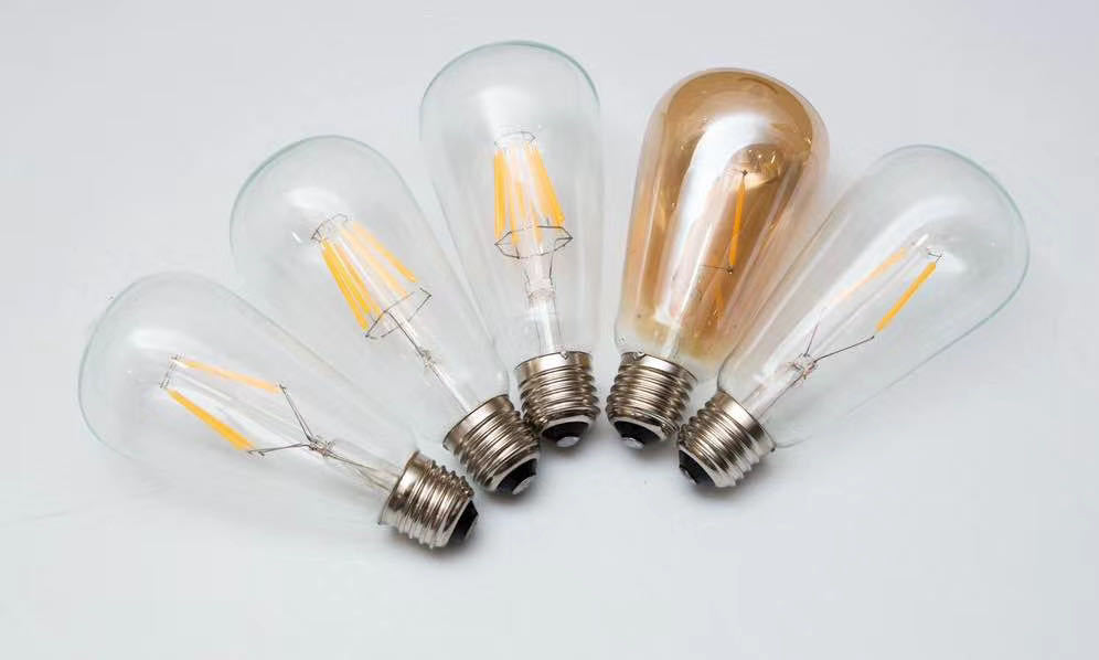 220v复古led灯丝泡 c35 g45 a60 st64 g80 g95 g125现货