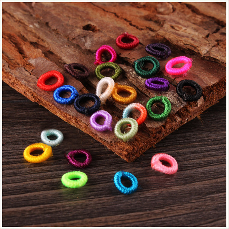 6mm中国结菠萝结线圈diy手链材料绕制线环扣手工编织小饰品配件