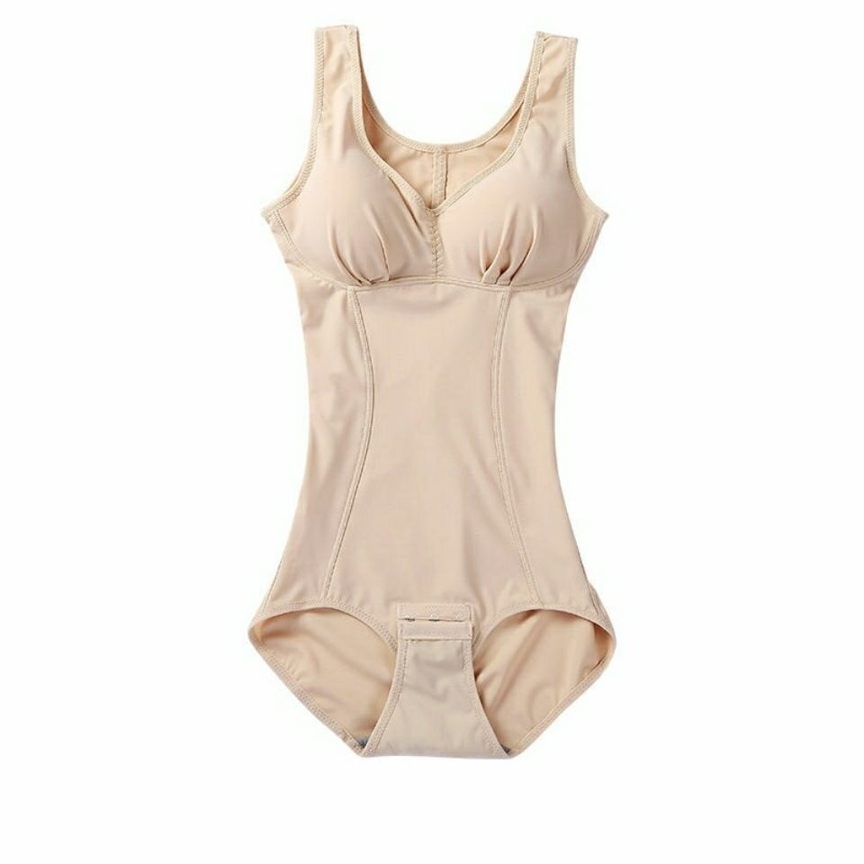 【带文胸】女燃脂薄款便脱恢复无痕塑形衣束身衣塑身衣连体紧身衣