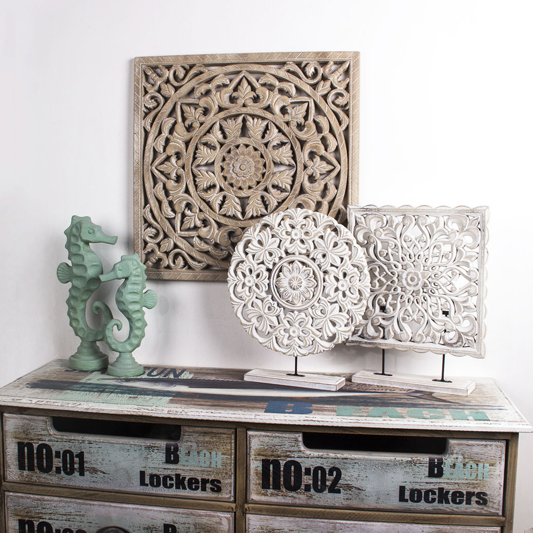复古风雕花装饰墙面壁挂家居用法式古旧mdf玄关装饰浮雕画