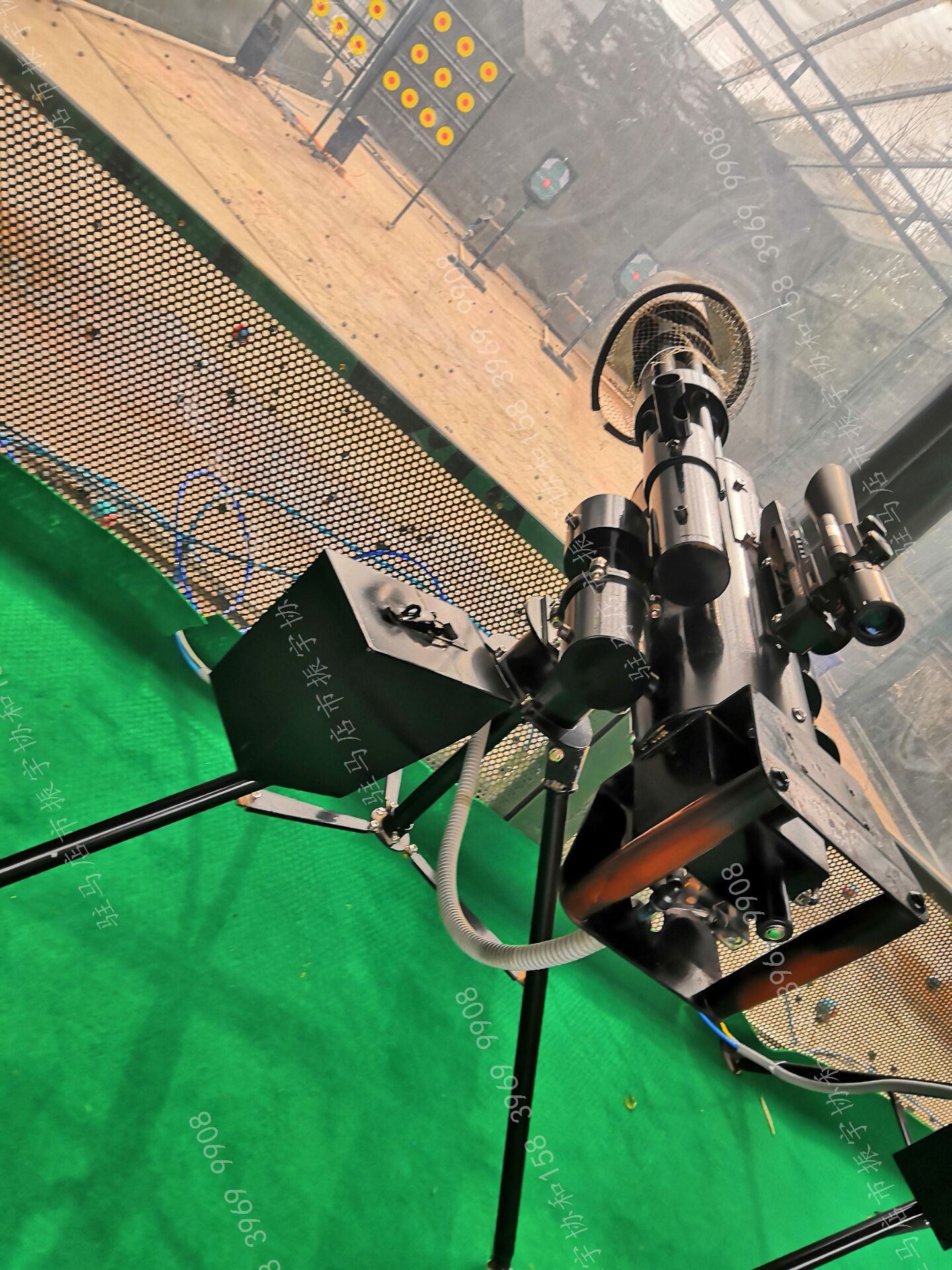 河北邢台模拟枪林弹雨打靶射击场设备中型游乐气炮枪娱乐气炮厂家