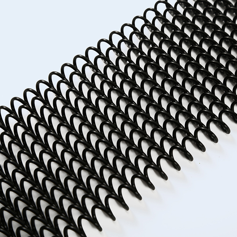 pvc装订胶圈儿童书圈 黑色蛇仔圈 pet螺旋塑料单线圈定制