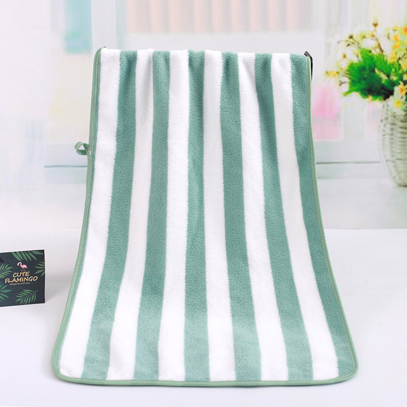 Factory Wholesale Coral Fleece Facecloth Absorbent Soft Lint-Free Face Wiping Towel Unisex Towel
