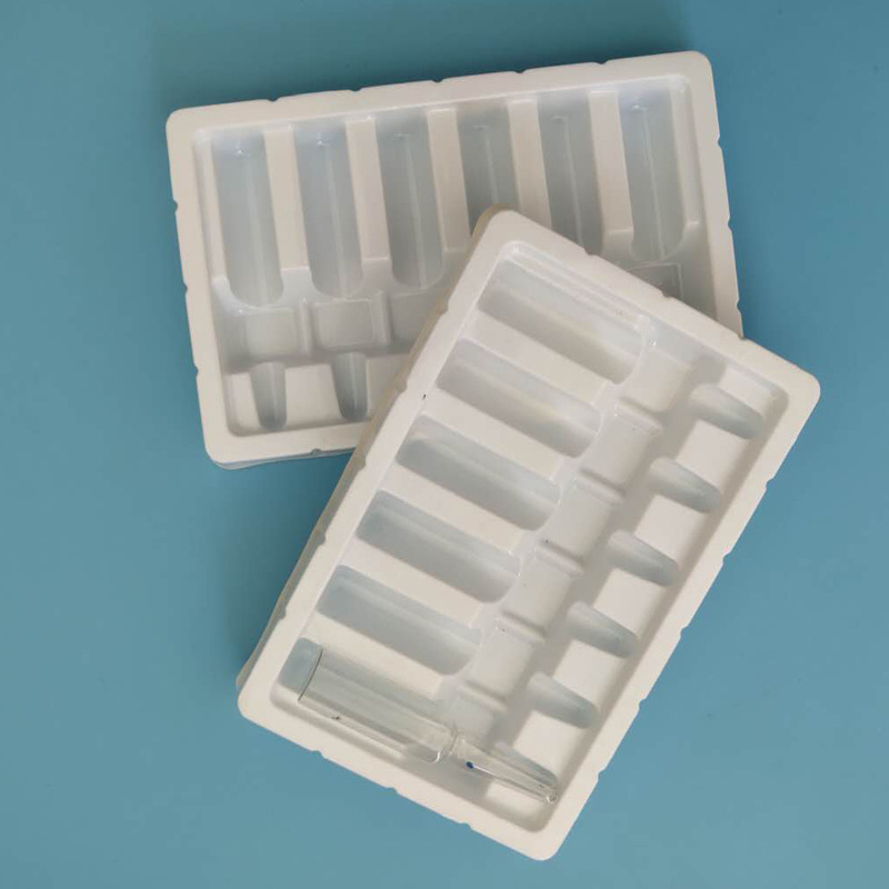 医用吸塑包装和 食品级材质口服液包装吸塑内托