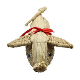 手工编织工艺品麦秆