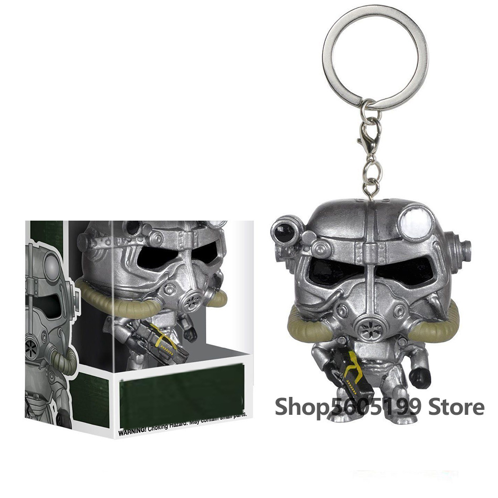 funko pop 辐射4 辐射小子 装甲钥匙扣链