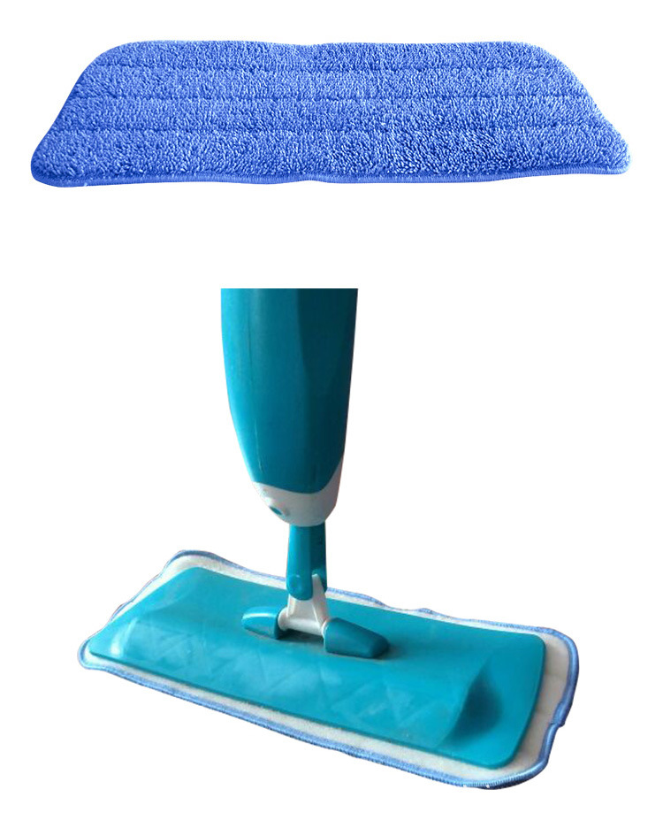 喷水雾拖把替换布免手洗拖把配件夹套平板拖把替换粘贴式拖把布