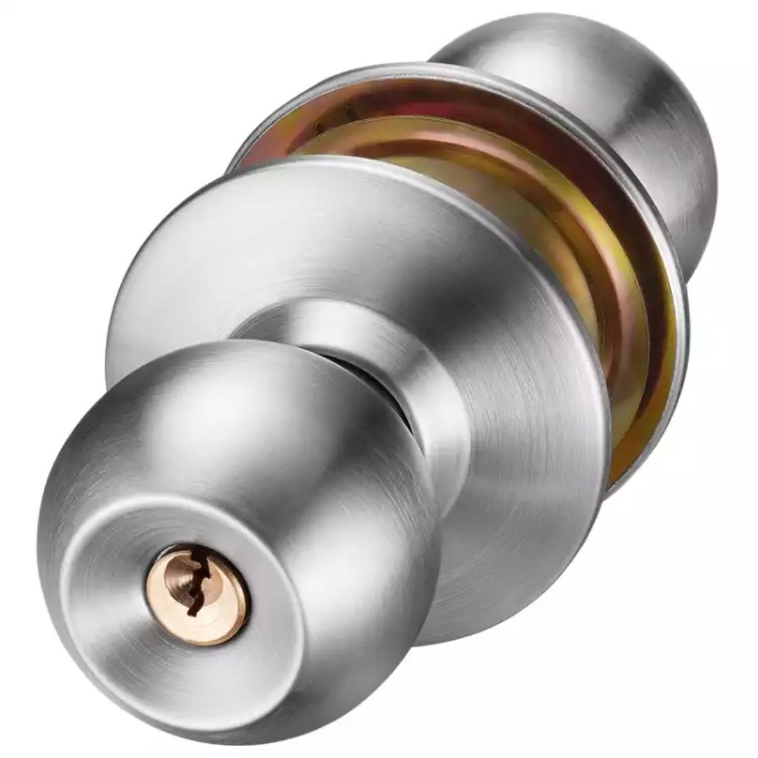 飞球牌 fq-dl5871ss 不锈钢球形锁室内锁双锁舌通用款