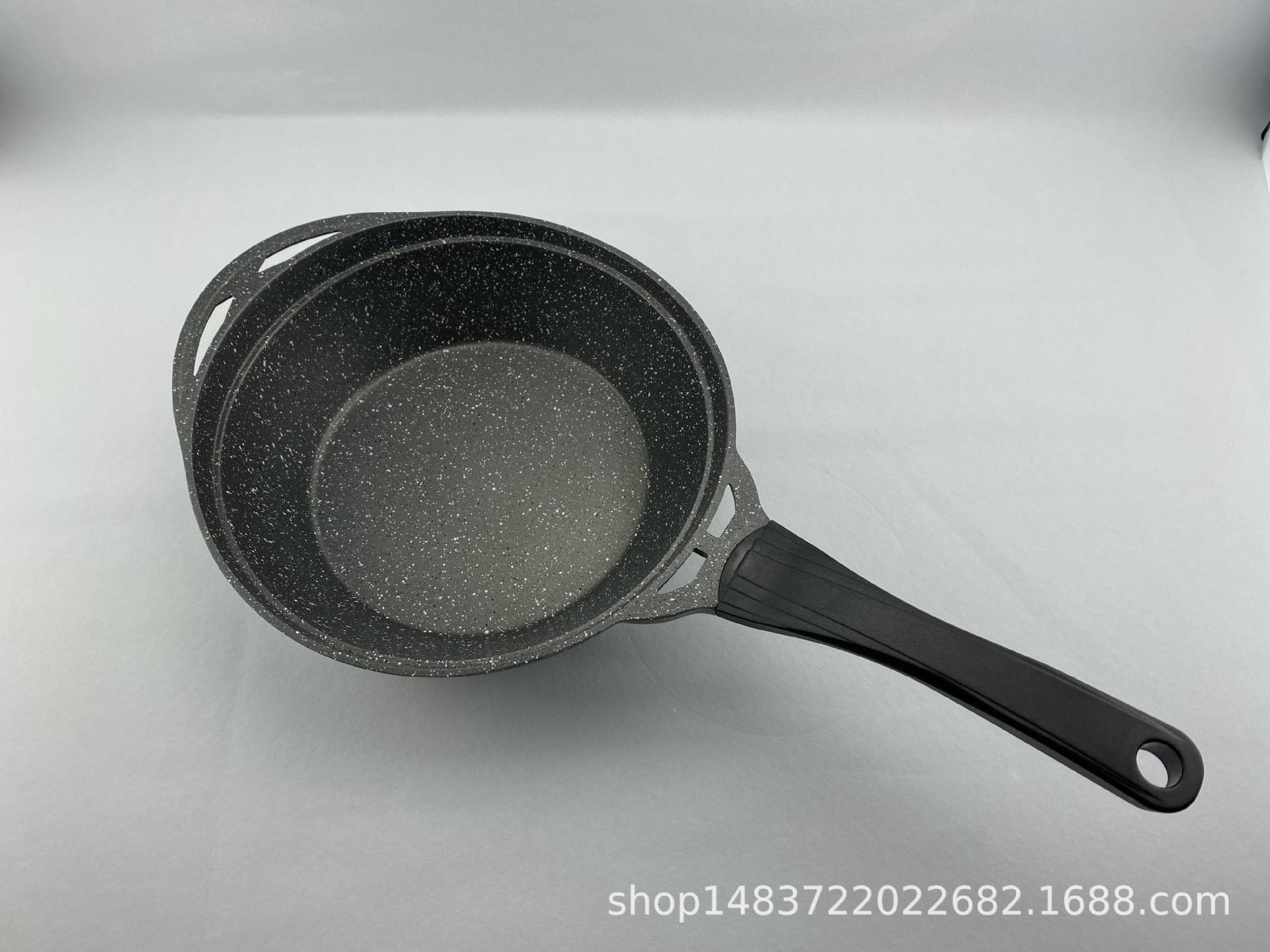 不粘锅压铸锅复合底家用奶锅