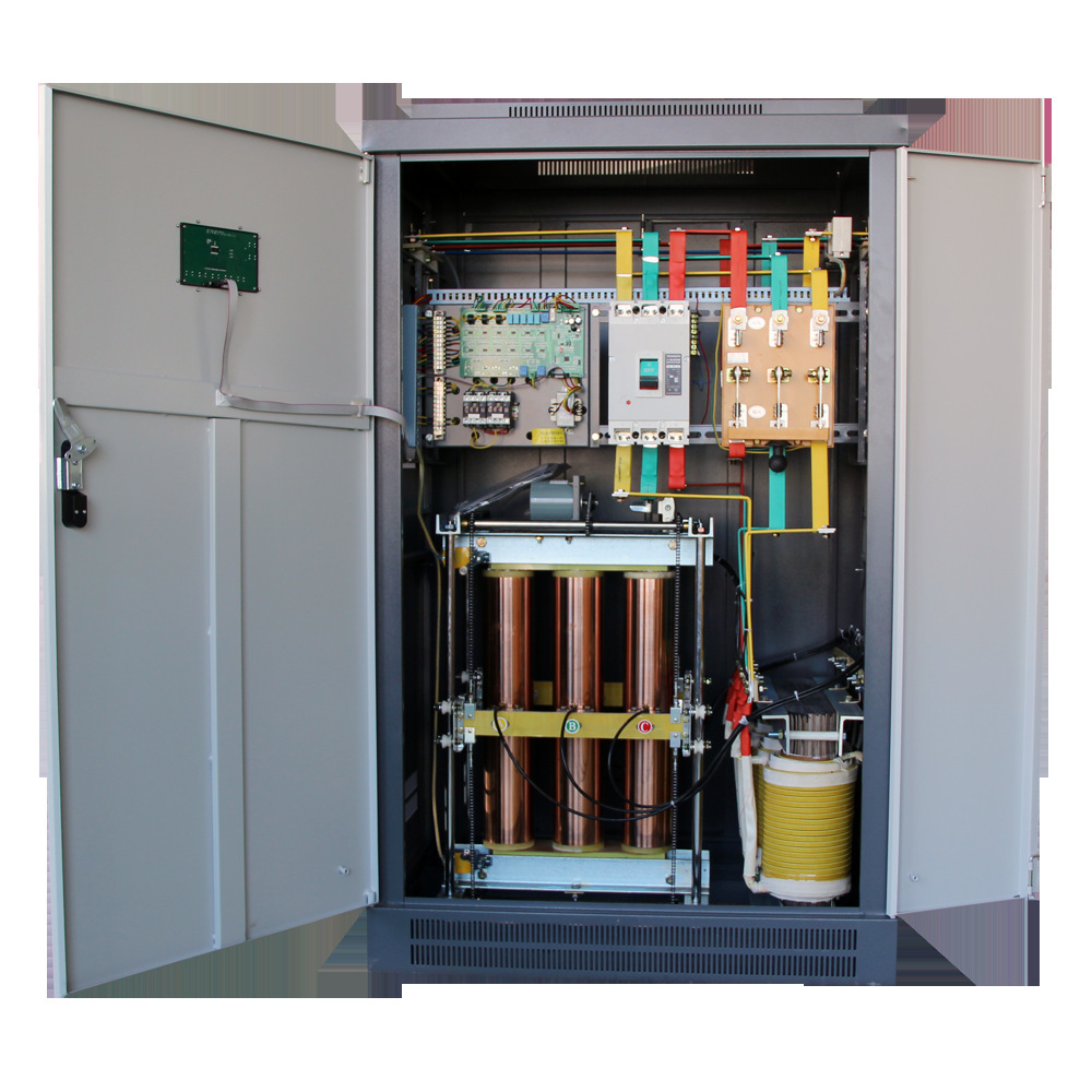 东莞市销售大功率补偿式三相稳压器稳压电源sbw-150kva/150kw