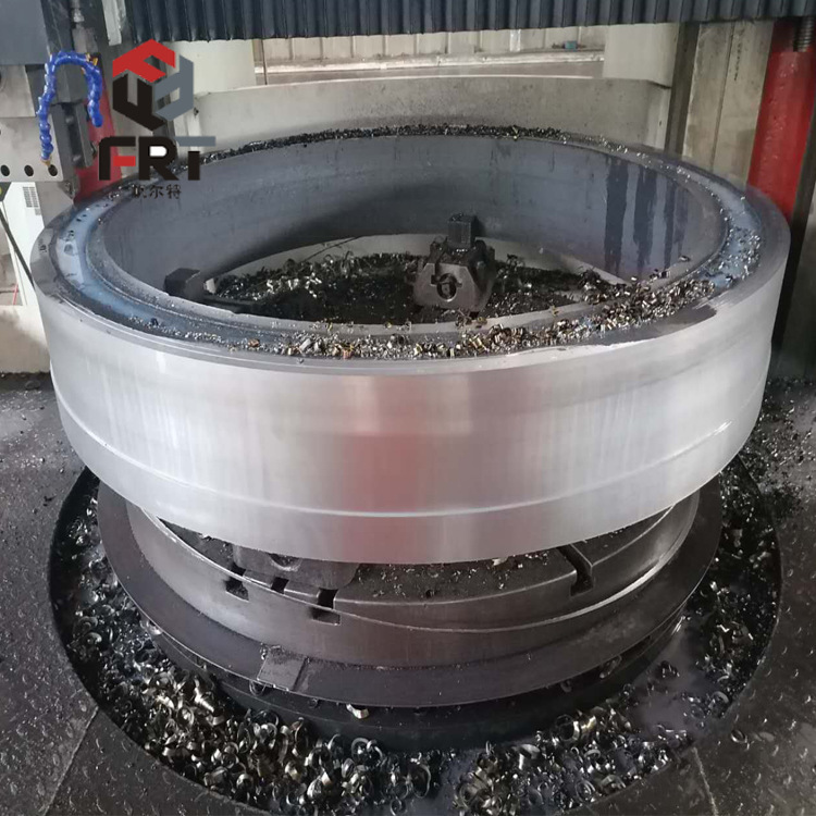 河南厂家数控立车加工高精度45#锻件齿圈齿轮 内齿圈加工定制