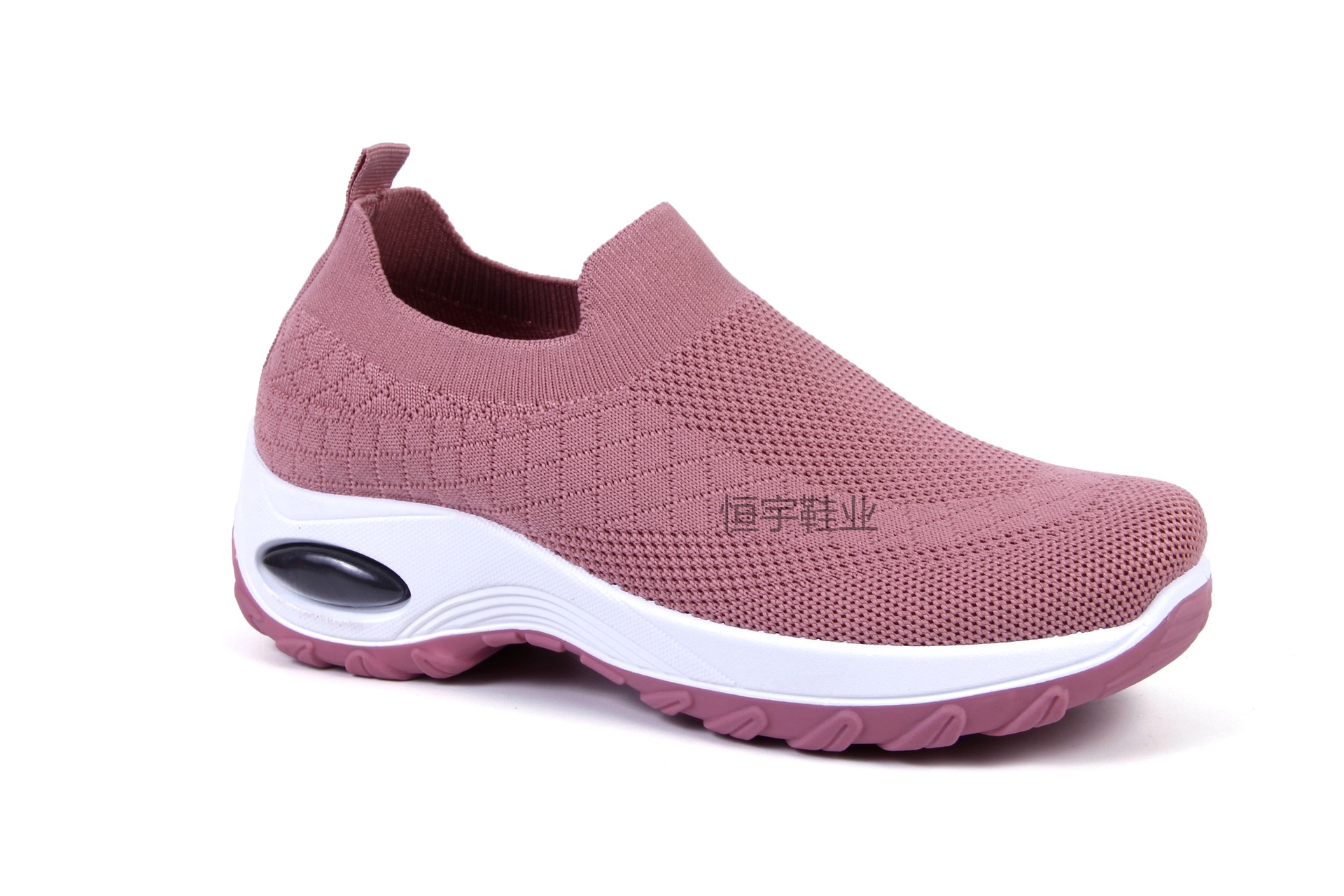 Hengyu Platform Air Cushion 2023 Autumn and Winter Sports and Leisure Women's Shoes Comfortable Flying Woven Shoes Ins All-Matching and Lightweight Women's Breathable Shoes