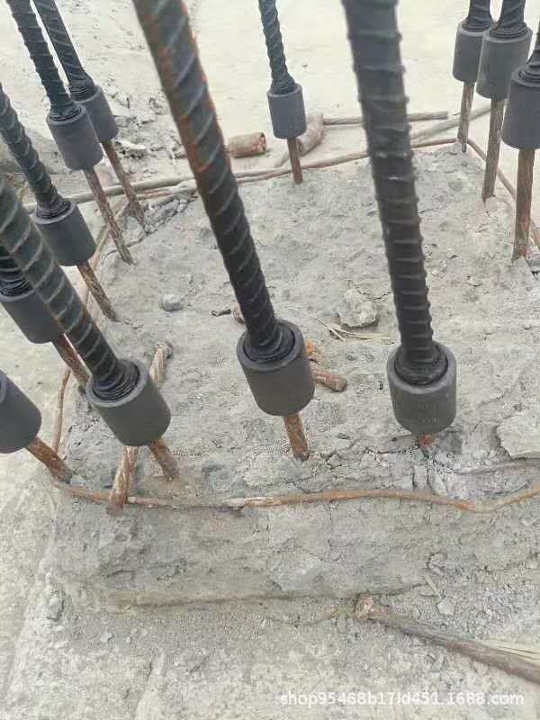 厂家生产 桩头丝 螺纹钢桩头丝 方柱连接螺纹钢桩头丝 定做加工