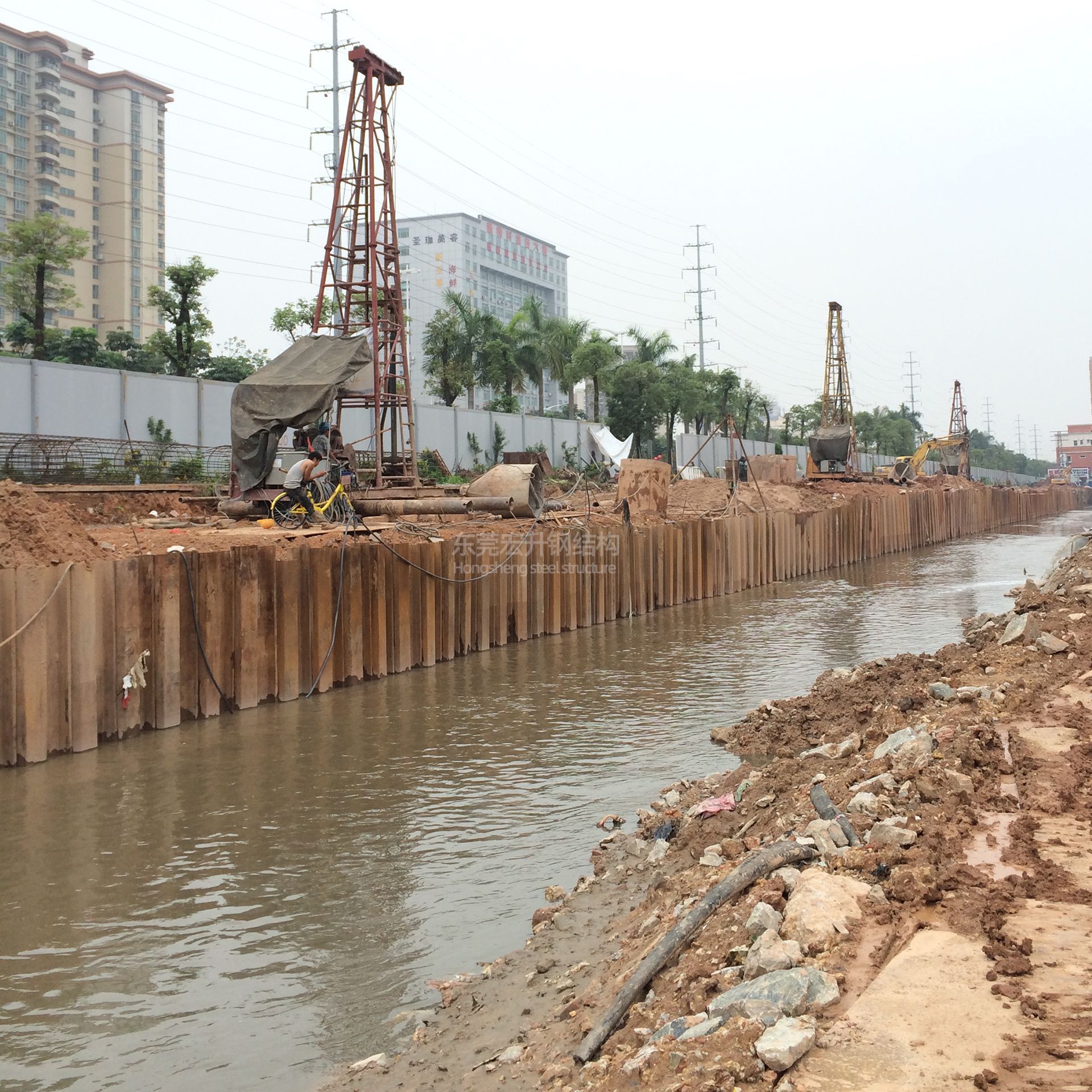 钢板桩 底下排水道u型钢板桩 热轧钢板桩 量大可价惠