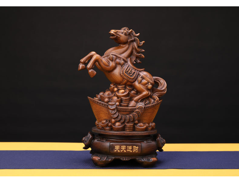 创意树脂摆件十二生肖天天进财家居客厅办公室装饰摆设工艺品批发