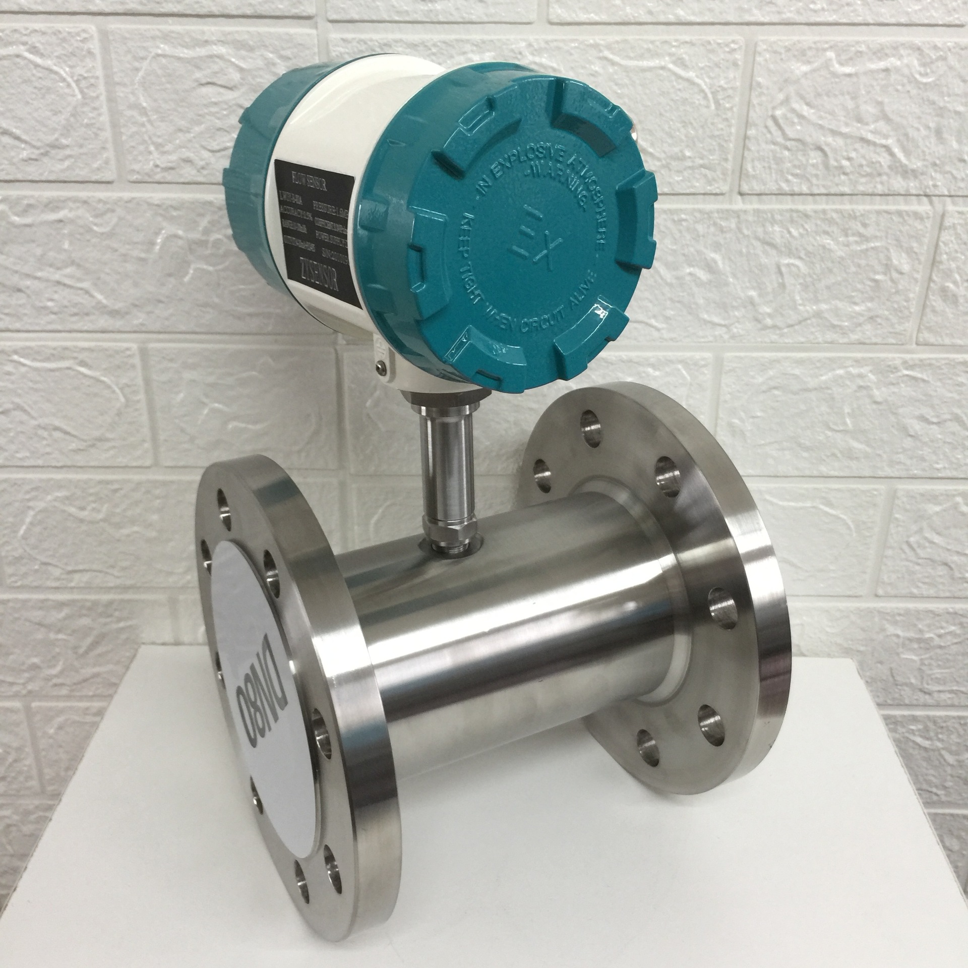 zysensor涡轮流量计显示lwgy-b-80a 10-100m3/h 四线4-20ma rs485