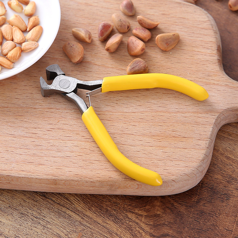 剥松子外壳工具不锈钢松子钳夹子剥壳器家用手动小型松子开口