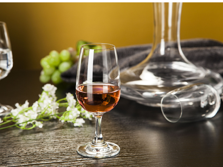 iso标准品酒杯 专业酒会指定水晶玻璃葡萄酒品酒杯220毫升可logo