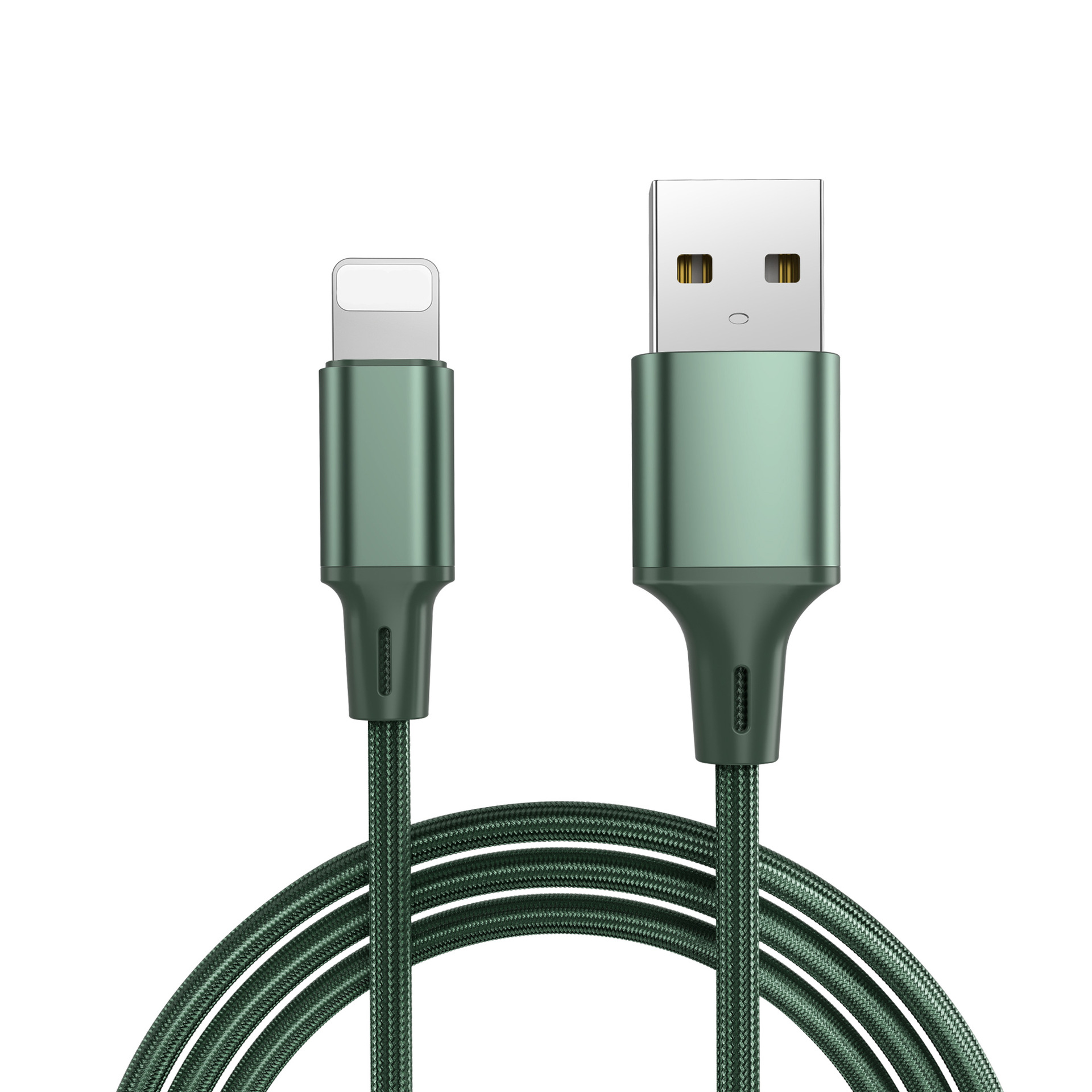 手机数据线适用于苹果安卓通用华为type-c小米铝合金布编织数据线