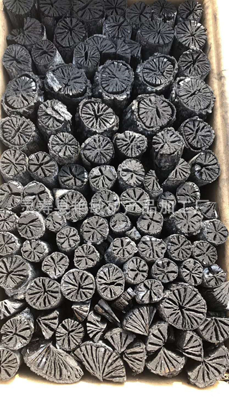 大量批发菊花炭 韩式烤肉栎木菊花白炭 果木炭 高温耐烧菊花炭