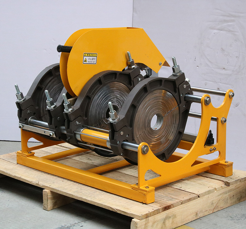 昊天天然气pe全自动对焊机四环90-315热熔焊接机pvdf热熔对接焊机