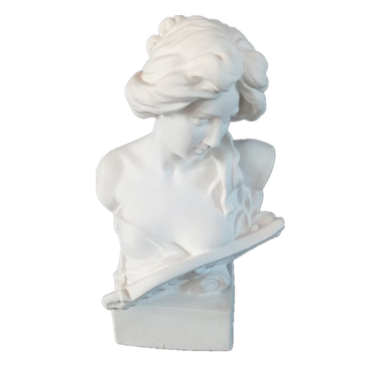 大琴女石膏胸像厂家直销美术石膏写生教具模型几何体五官手脚批发