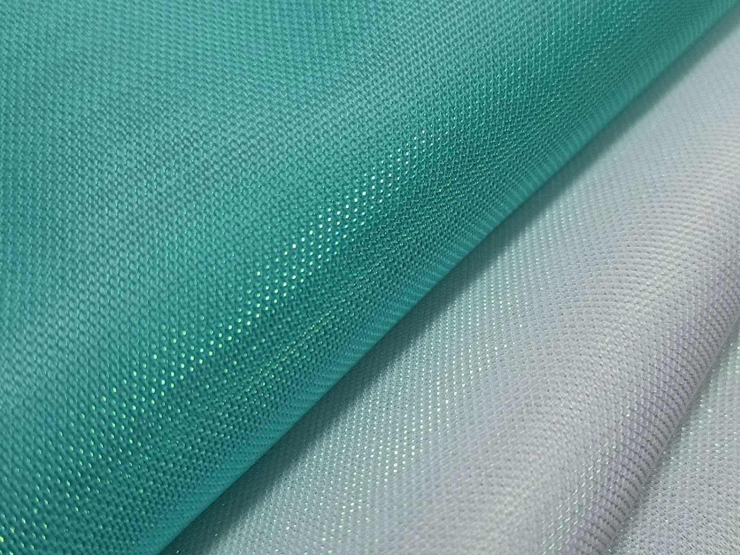 源头工厂大量现货 闪光亮丝网布 箱包服帽欧标环保亮眼葱丝布面料