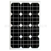 厂家供应75W-80W18V太阳能电池板 A级 足功率 电池组件 光伏板