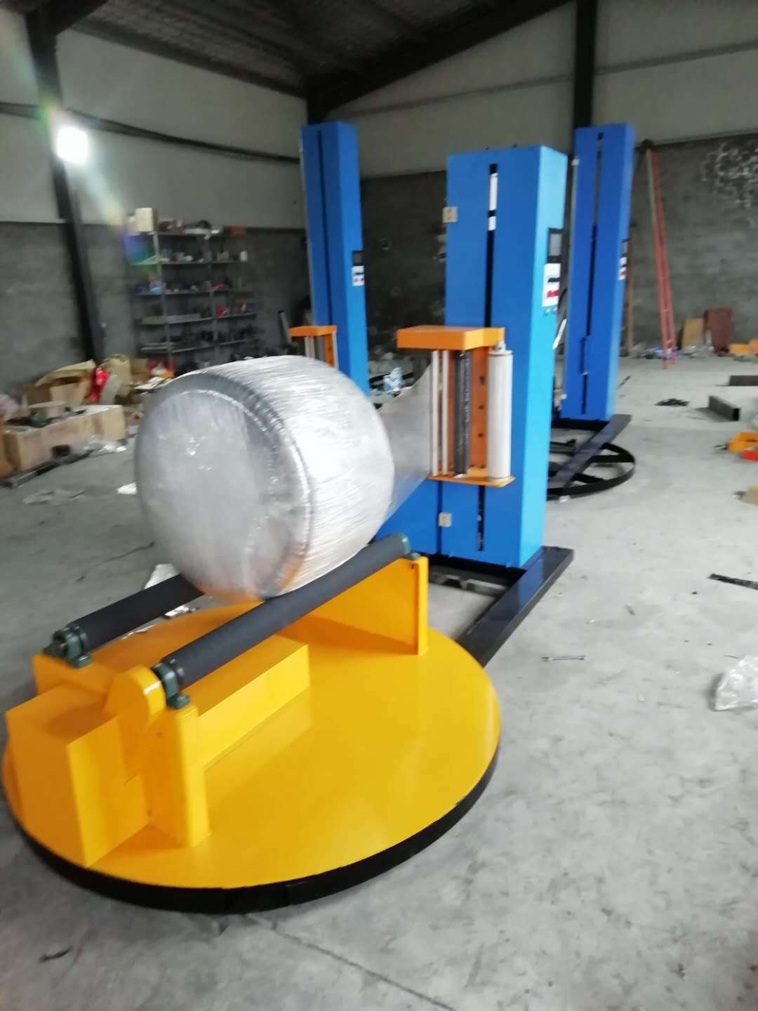 熔喷布缠绕机 无纺布圆筒缠绕机