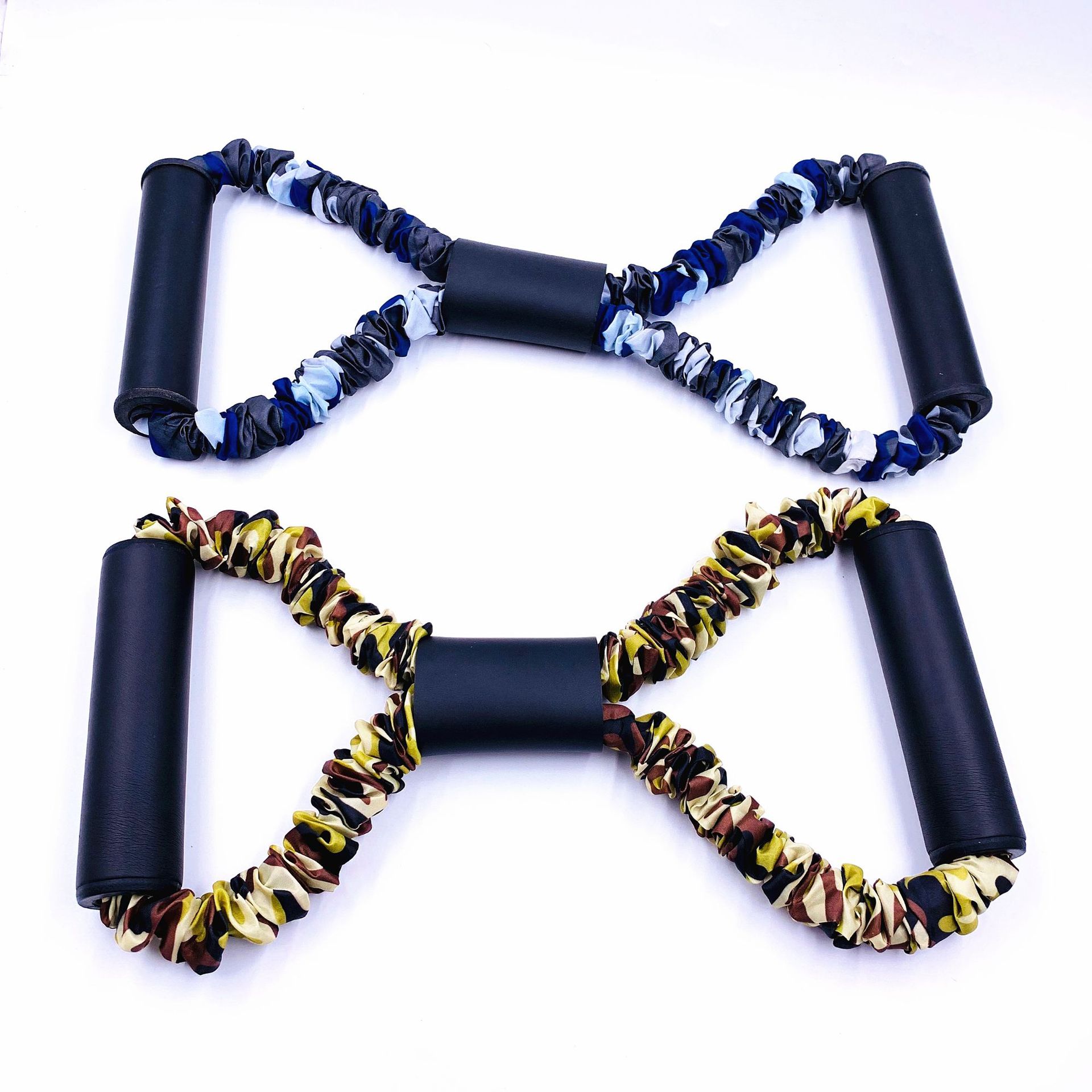 8字拉力绳八字拉力器女生开背扩胸瑜伽普拉提拉伸弹力带家用室内