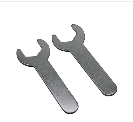 小扳手家具家电加厚型开口单头15呆扳手迷你铁片冲压外六角扳手-阿里