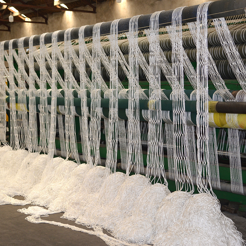 防护网 尼龙网白色建筑安全平网工地防坠水平兜网 集装箱货柜网