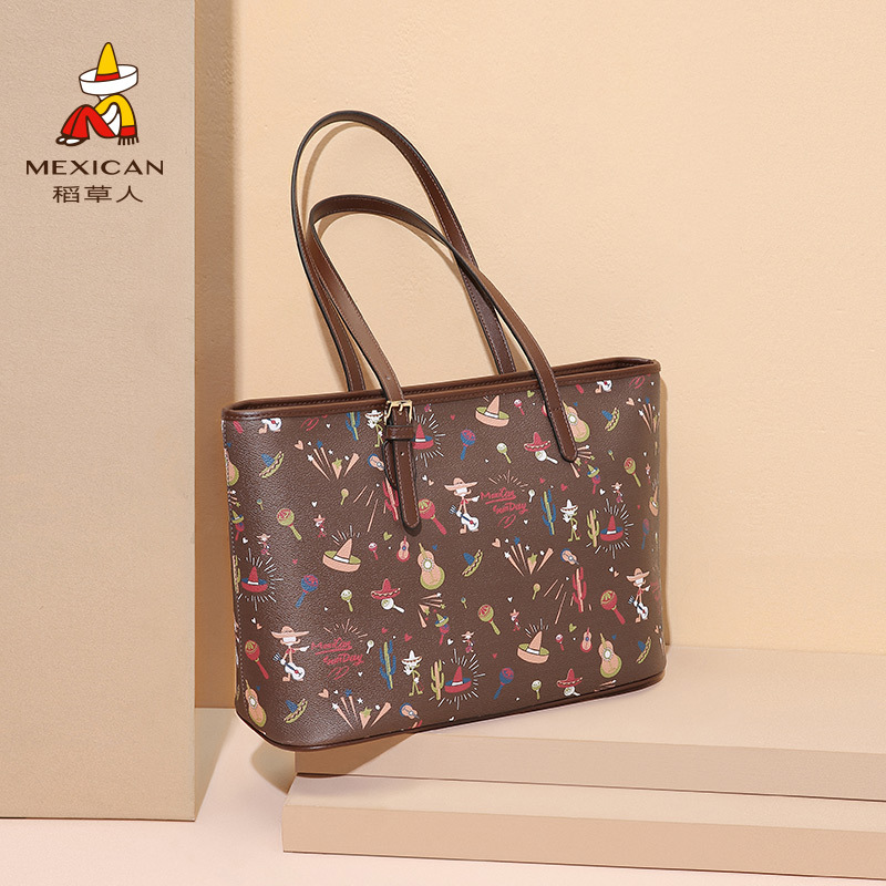 稻草人官方旗舰店官网 女士包包2020新款时尚 单肩包大容量手提包