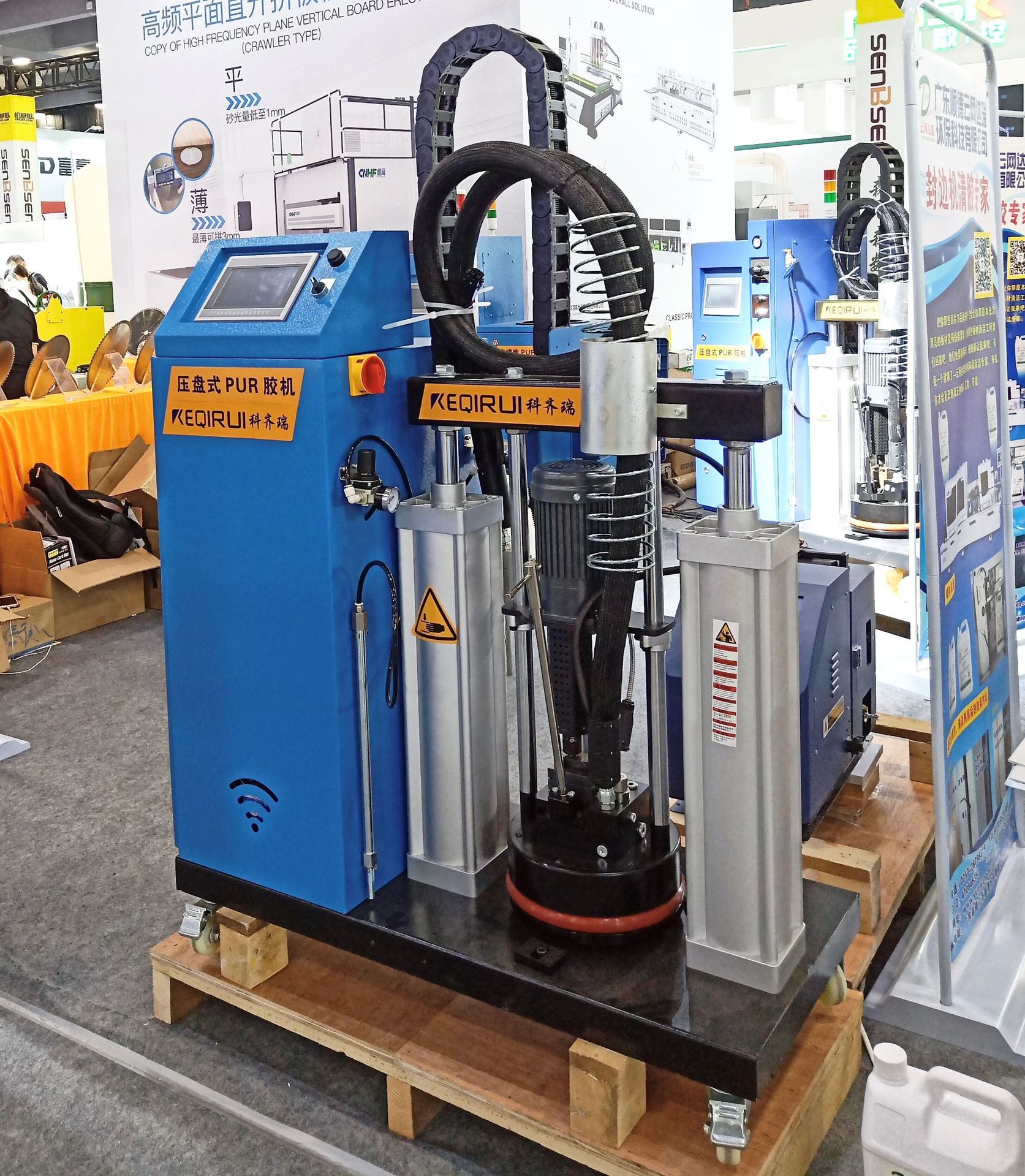 普通封边机pur胶锅改装下胶锅改装上胶锅上门安装质保一年