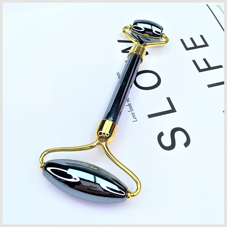 厂家直供能量石太赫兹滚轮按摩棒太赫兹美容棒瘦身美容仪跨境货源