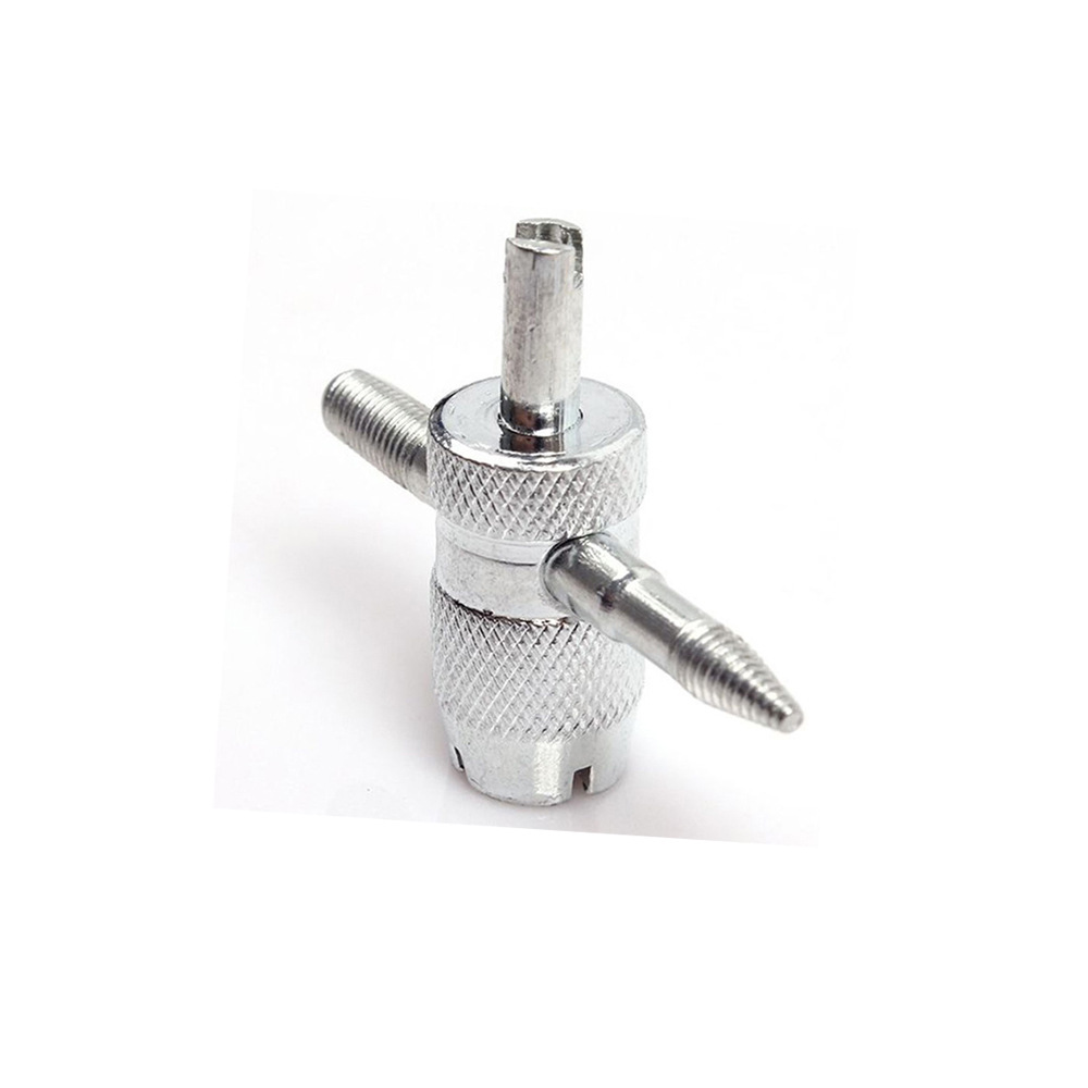 四合一汽车轮胎气门气门嘴修理工具 气门芯安装工具