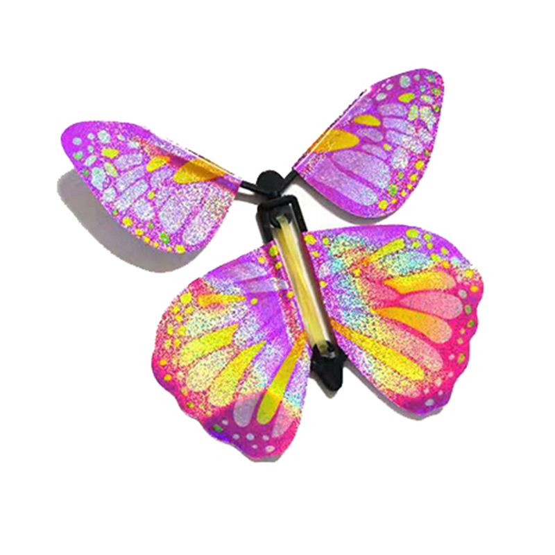 会飞的蝴蝶化蛹成蝶自由之蝶新奇特儿童魔术道具玩具魔术蝴蝶