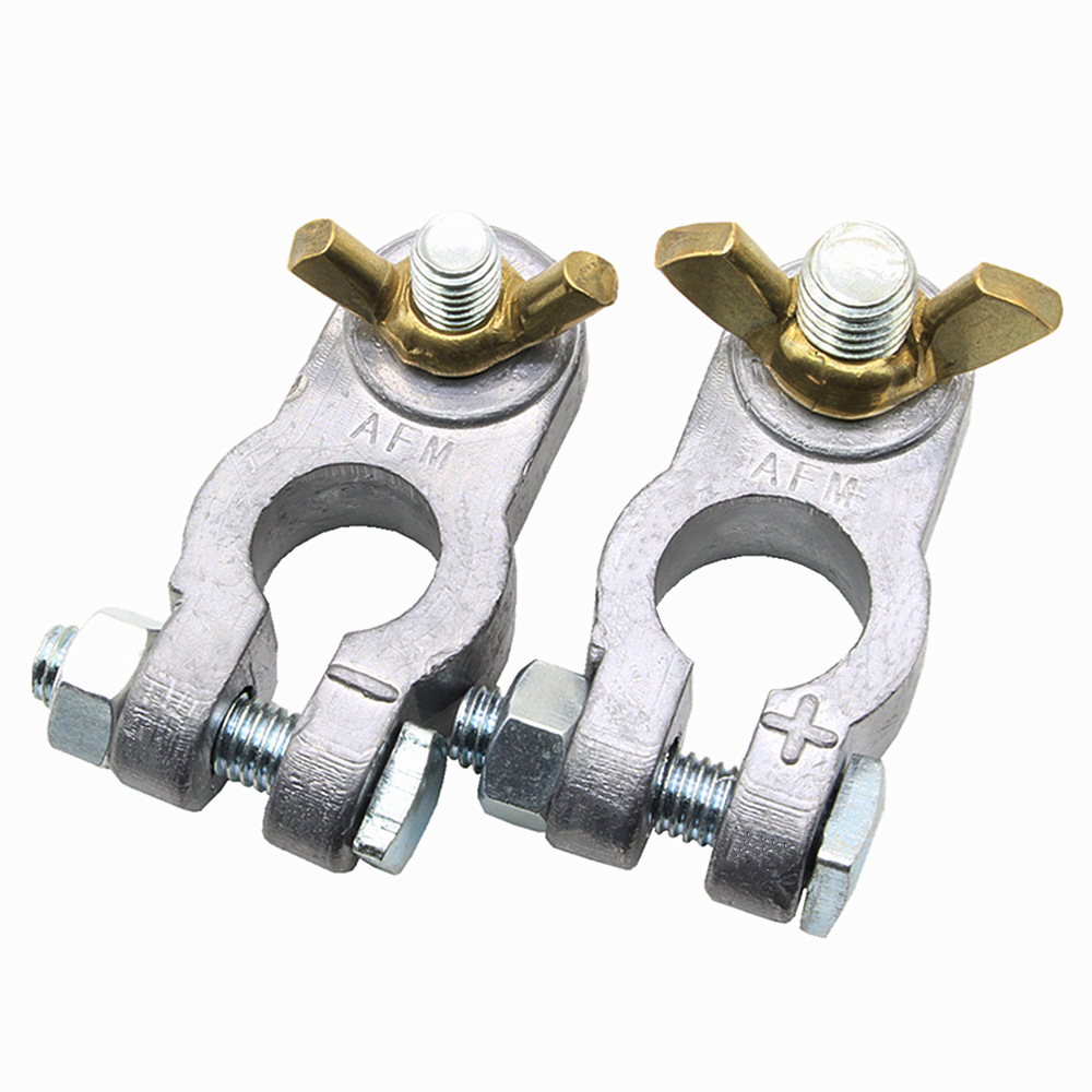 汽车电池末端端子 电瓶桩头连接卡子铅合金专用 高质量专用电瓶卡