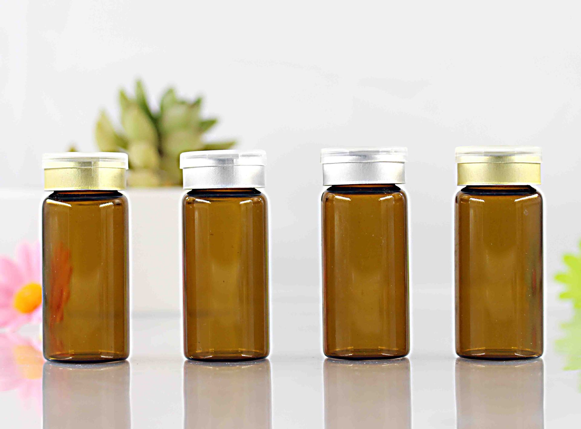 2-10ml20ml30ml 西林瓶 茶色棕色卡口瓶 厂家现货批发