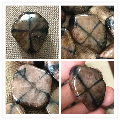 天然水晶天然空晶石基督十字石