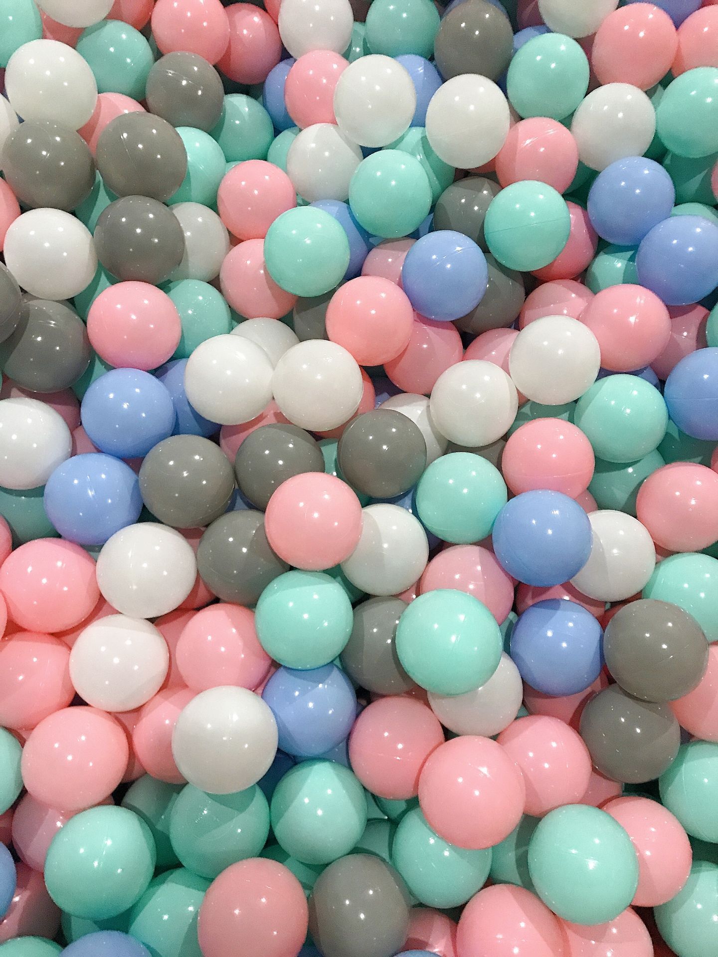 加厚马卡龙海洋球厂家定制 儿童淘气堡彩色波波球