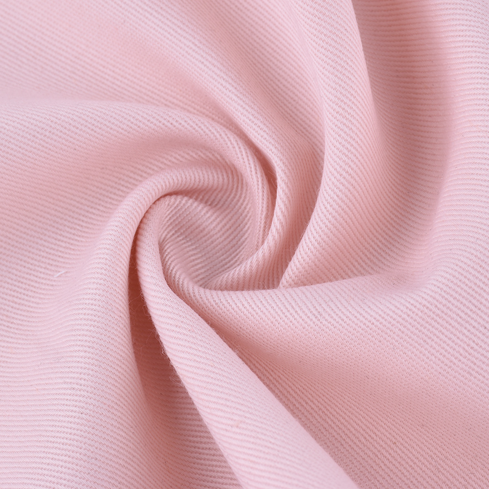 现货批发 108*58全棉斜纹布 全工艺染色棉布 服装衬衫玩具面料