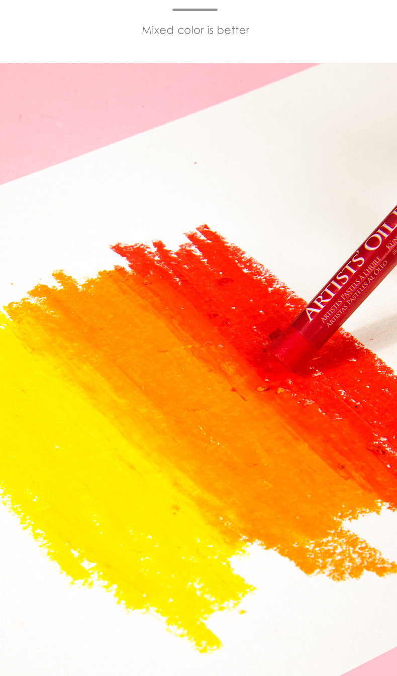 韩国盟友油画棒 mungyo48色可水洗彩色蜡笔12色儿童美术涂鸦画笔